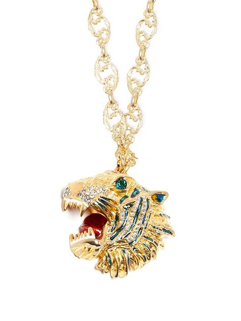 gucci tiger necklace price|Gucci year of the tiger.